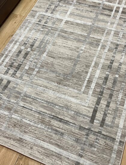 Прямоугольный ковёр Effero  A791AQ_L_GREEY_GREY, Турция