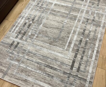 Прямоугольный ковёр Effero  A791AQ_L_GREEY_GREY, Турция