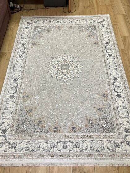 Квадратный ковёр Valentino + vigo 6777A_BLUE_BLUE, Турция