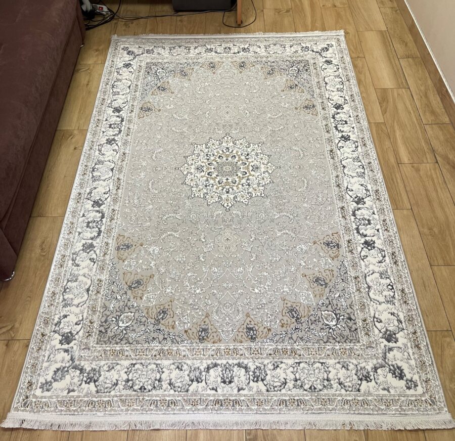 Квадратный ковёр Valentino + vigo 6777A_BLUE_BLUE, Турция