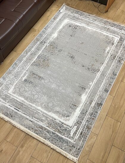 Прямоугольный ковёр Carina 4913A_GREY_GREY, Турция