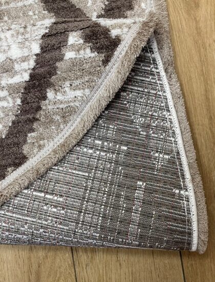 Овальный ковёр Sun_life  A945AC_L_BEIGE_P_WHITE, Турция