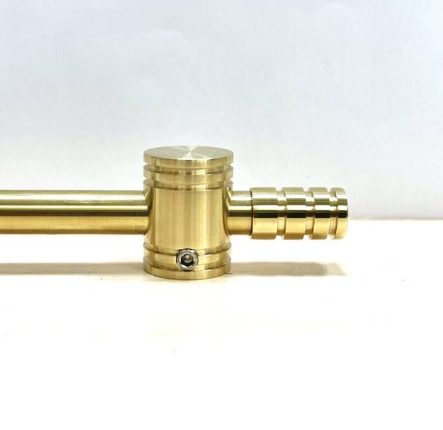 Длина от 2,1 до 3,1 Ковродержатель из латуни L025 Пруток 12 мм