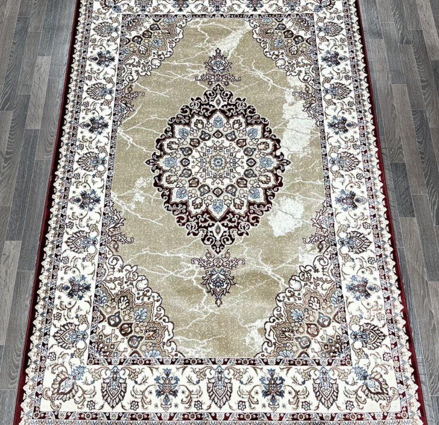 00633A_BURGUNDY / BEIGE FDY