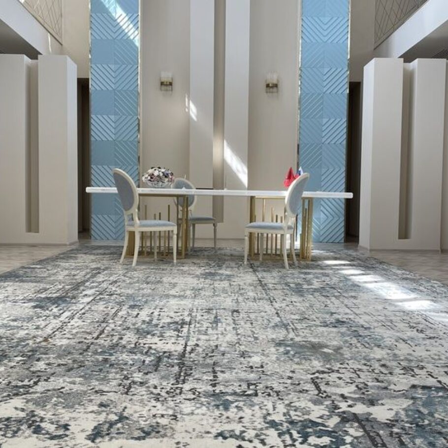 Поставка, укладка и монтаж ковра в ЗАГСе