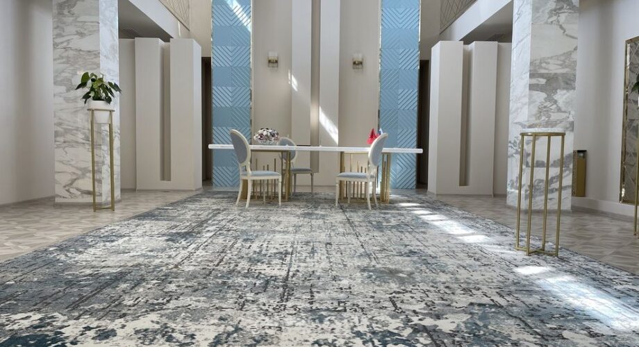 Поставка, укладка и монтаж ковра в ЗАГСе