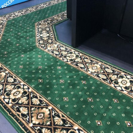 Новая выполненная работа: укладка, монтаж и сварка ковровой дорожки