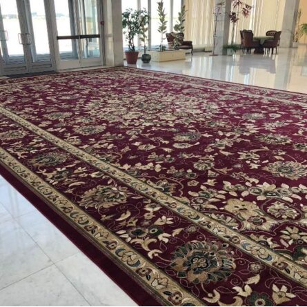 Поставка ковра нестандартного размера для Vip-зоны прилета в аэропорту