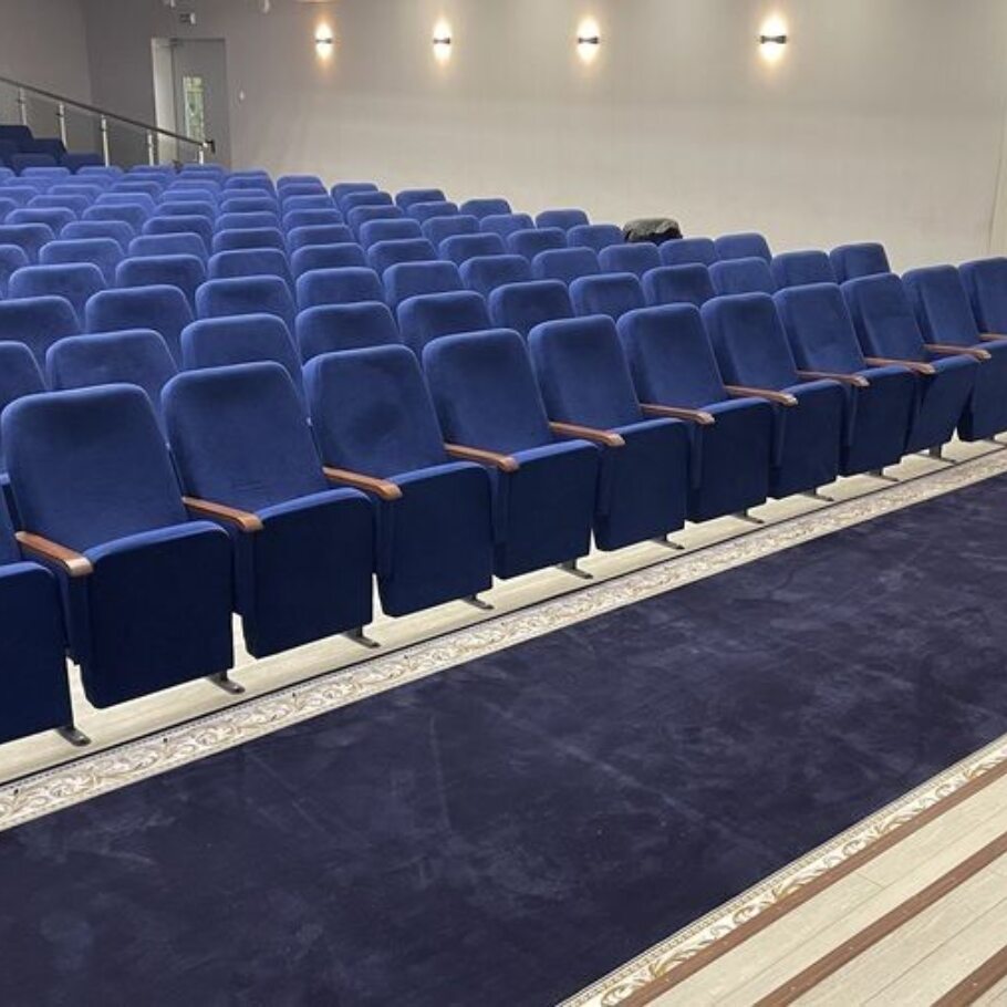 Прорисовка, производство и монтаж коврового покрытия для колледжа Полиции