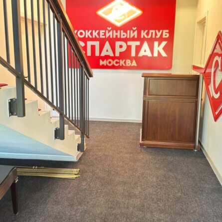 Ковровое покрытие для Хоккейного клуба Спартак Москва в Лужниках