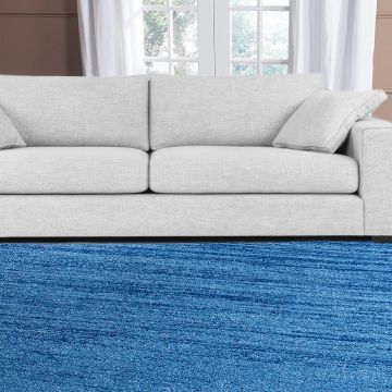 Ковролин синего цвета