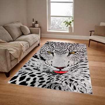 Ковер с животными в интерьере