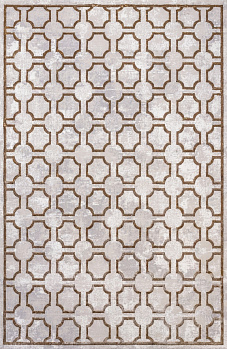 Прямоугольный ковер из полиэстера N915A SH_CREAM / BEIGE_1 | Турция