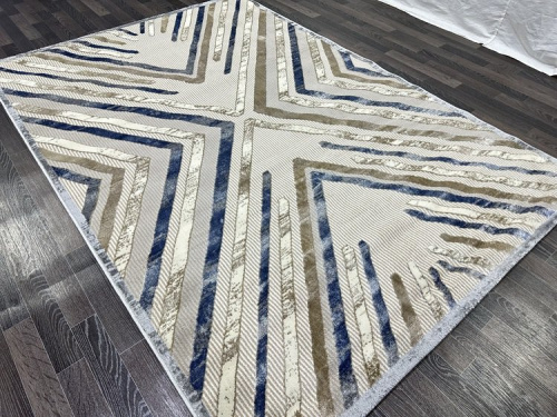 Semnan D037A_CREAM SHIRINK / BLUE FDY фото 3