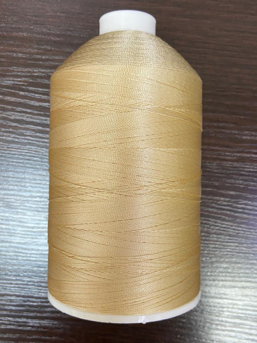 Лавсановая нить для оверлока светло бежевая Вторичная фото 3