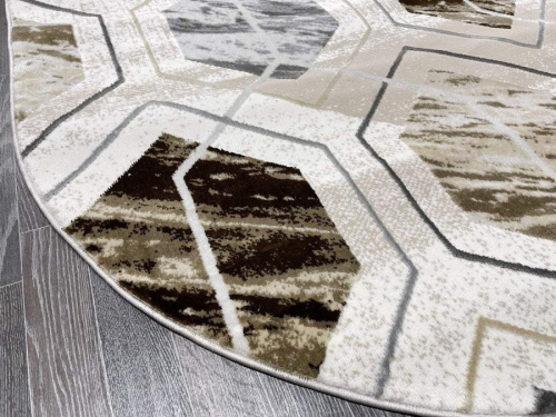 Aura 40709A_KOYU GRI / KAHVE овал фото 6