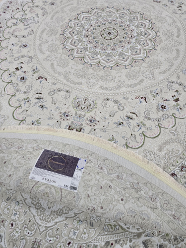 Kirmanshah 38860A WHITE / WHITE овал фото 3