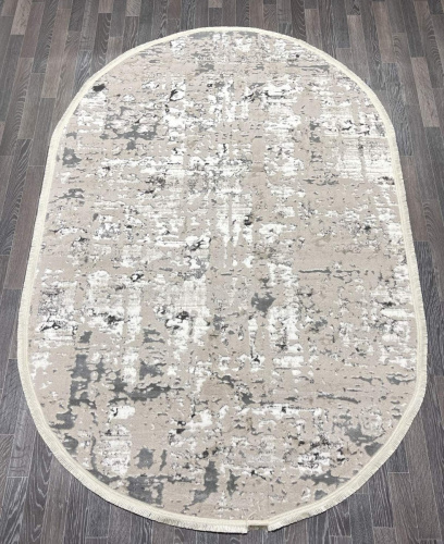 Aura 40400B_KREM / ACIK GRI овал