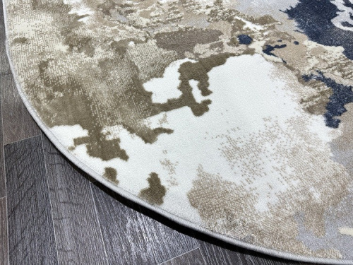 Semnan D039A_CREAM SHIRINK / BLUE FDY-овал фото 7