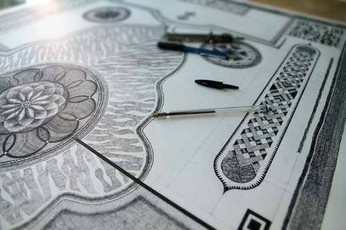 Прорисовка эскиза