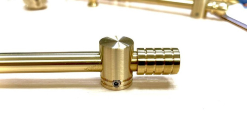 Ковродержатель из латуни L013 Пруток 12 мм фото 3