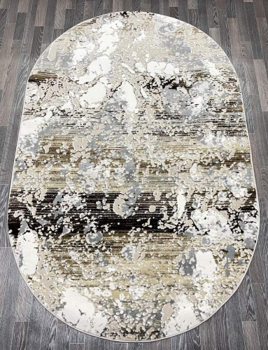 Aura 40697C_KAHVE / ACIK GRI овал