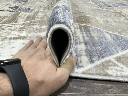 Semnan D067A_CREAM SHIRINK / BLUE FDY фото 6