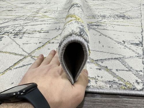 Fame 0727A_L. GREY / GOLD-овал фото 6