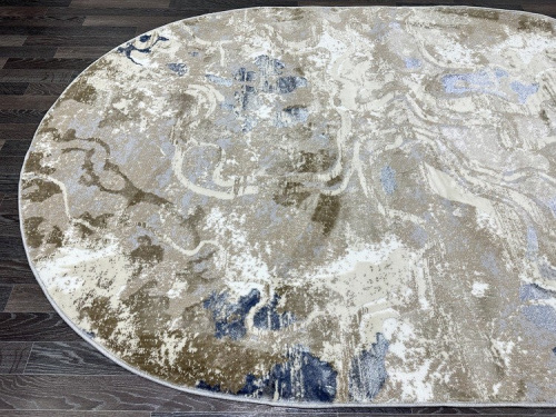 Semnan D070B_CREAM SHIRINK / BLUE FDY-овал фото 9