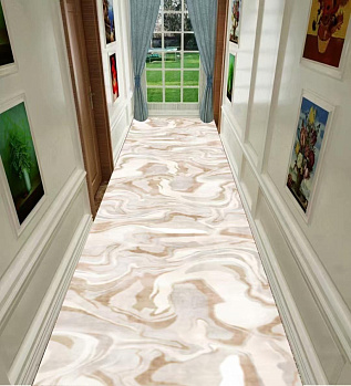 Ковровая дорожка из полиэстера haven px6114 - cream | Китай
