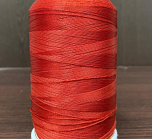 Лавсановая нить для оверлока красная  Вторичная