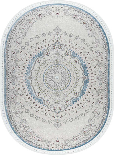 Kirmanshah 38861A BLUE / BLUE овал