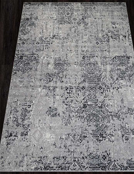 Прямоугольный ковер из полиэстера f281 - dark gray | Россия