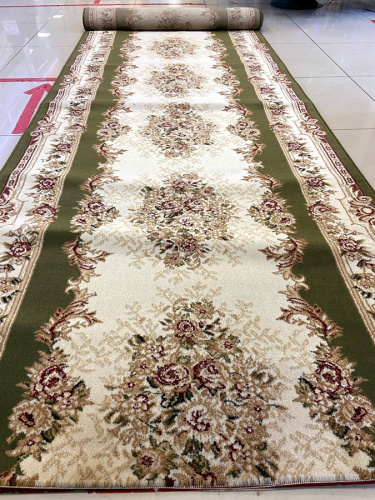 Ковровая дорожка Valencia 4015_Green фото 2