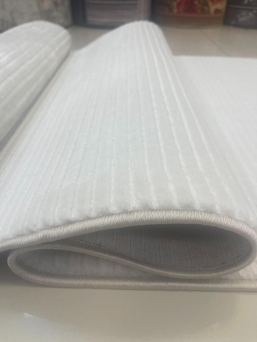Ковровая дорожка MONBLAN F558 CREAM Дорожка на отрез, из синтетики, кремовый, 0,8×1, фото 2