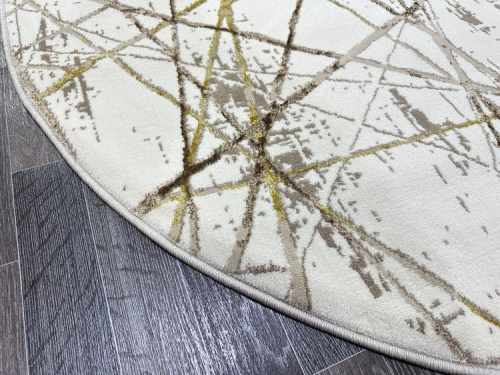 Fame 0727A_CREAM / BROWN-овал фото 3