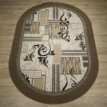Овальный ковер из синтетики 15839_10834 oval | Россия