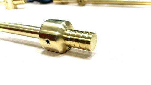 Ковродержатель из латуни L022 Пруток 12 мм фото 2