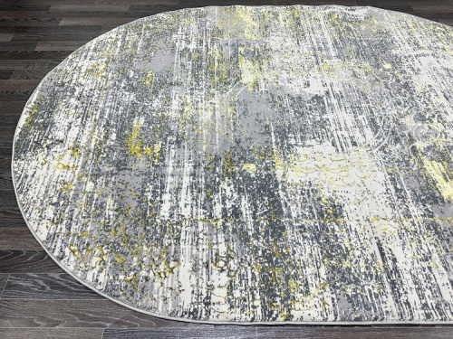 Fame 0730A_L. GREY / GOLD-овал фото 5