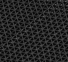 Грязезащитное покрытие Зиг-Заг. Толщина 4.5 мм. Черный