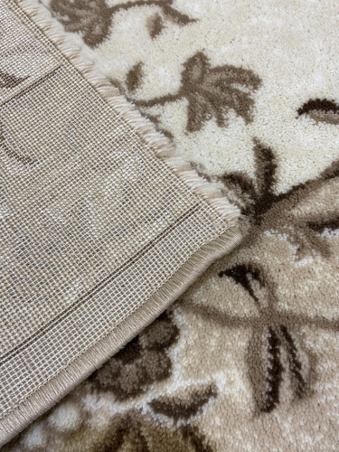 Ковровая дорожка Valencia Deluxe d325 - CREAM-BROWN фото 8