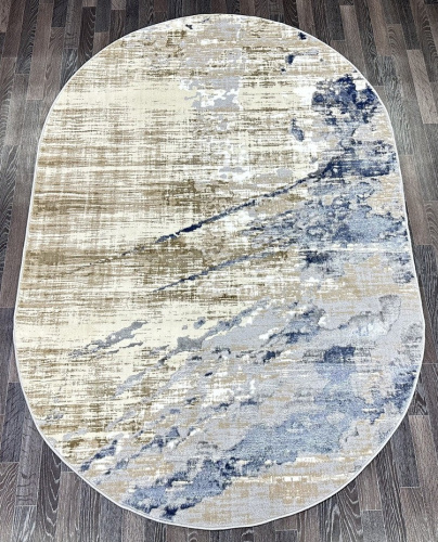 Semnan D038A_CREAM SHIRINK / BLUE FDY-овал