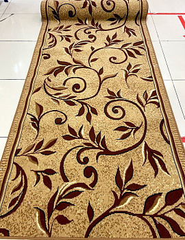 Ковровая дорожка из синтетики  Laguna D230 beige | Россия