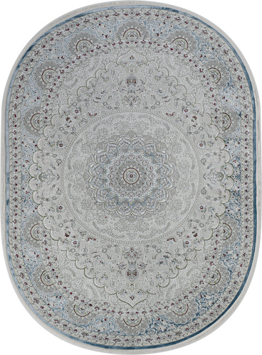 Kirmanshah 38860A BLUE / BLUE овал