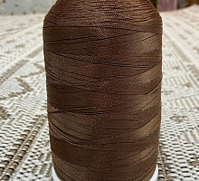 Лавсановая для оверлока коричневая Вторичная