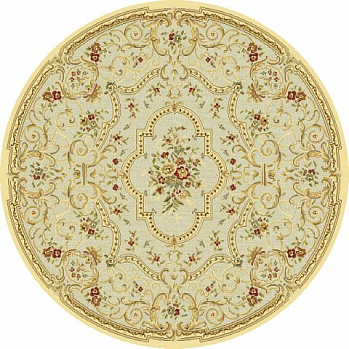 Круглый ковер из вискозы 38093-6262-60-krug | Бельгия