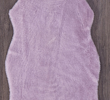 мутон sheepskin sheepskin 55x95 - сиреневый прямоугольник