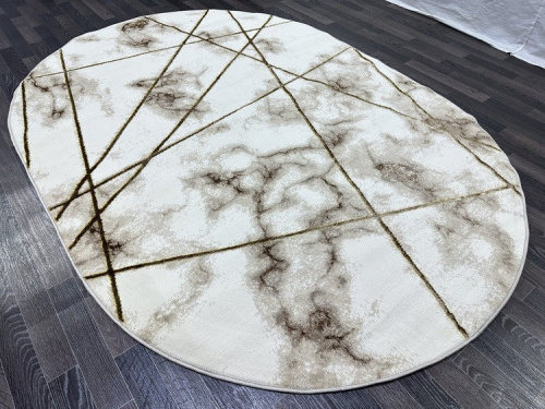 Fame 0163A_CREAM / BROWN-овал фото 2