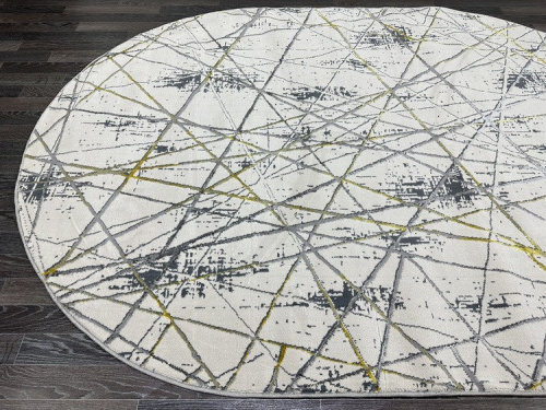 Fame 0727A_L. GREY / GOLD-овал фото 5