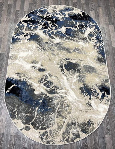 Aura 40697A_MAVİ / K.GRİ овал